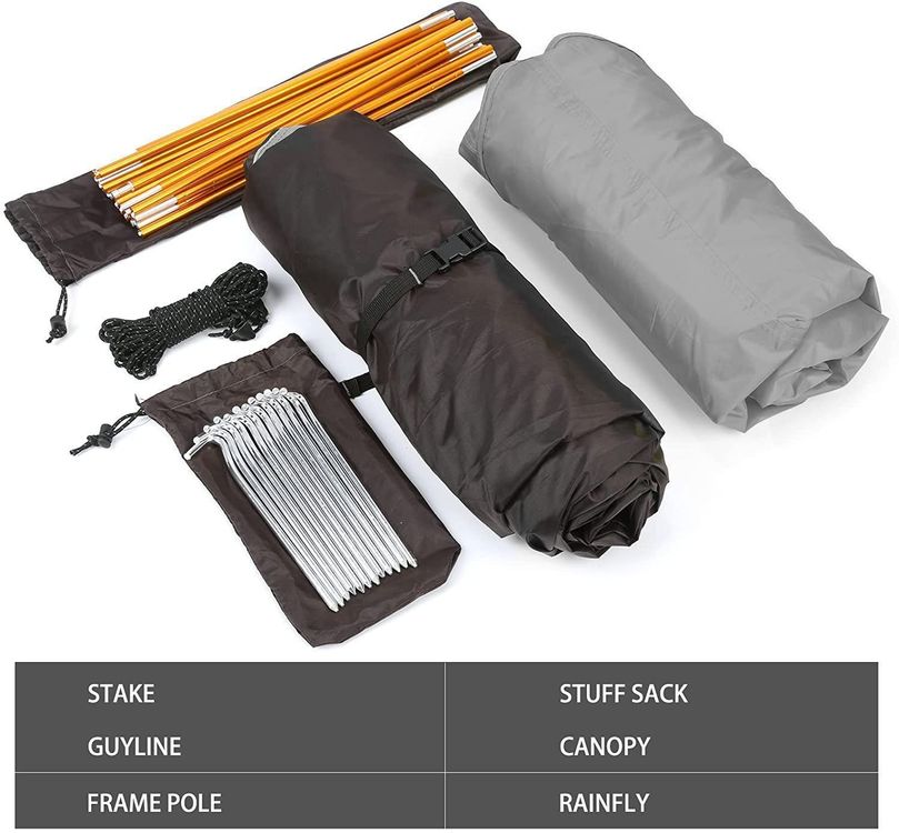 Ultralight Bivy Zelt Für 1 Person - Wasserdichtes Outdoor Camping Zelt