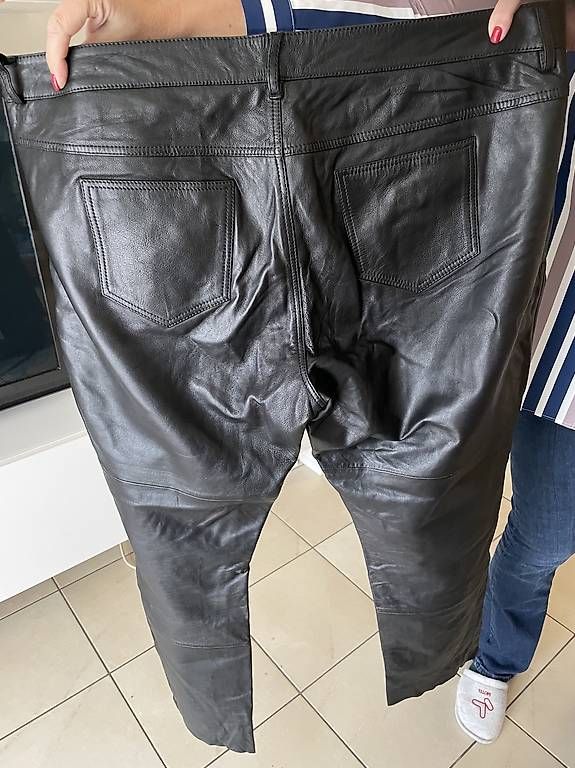 Pantaloni: Pantaloni pelle vera  – Usato da Agno venduto da sal_pbv8 1