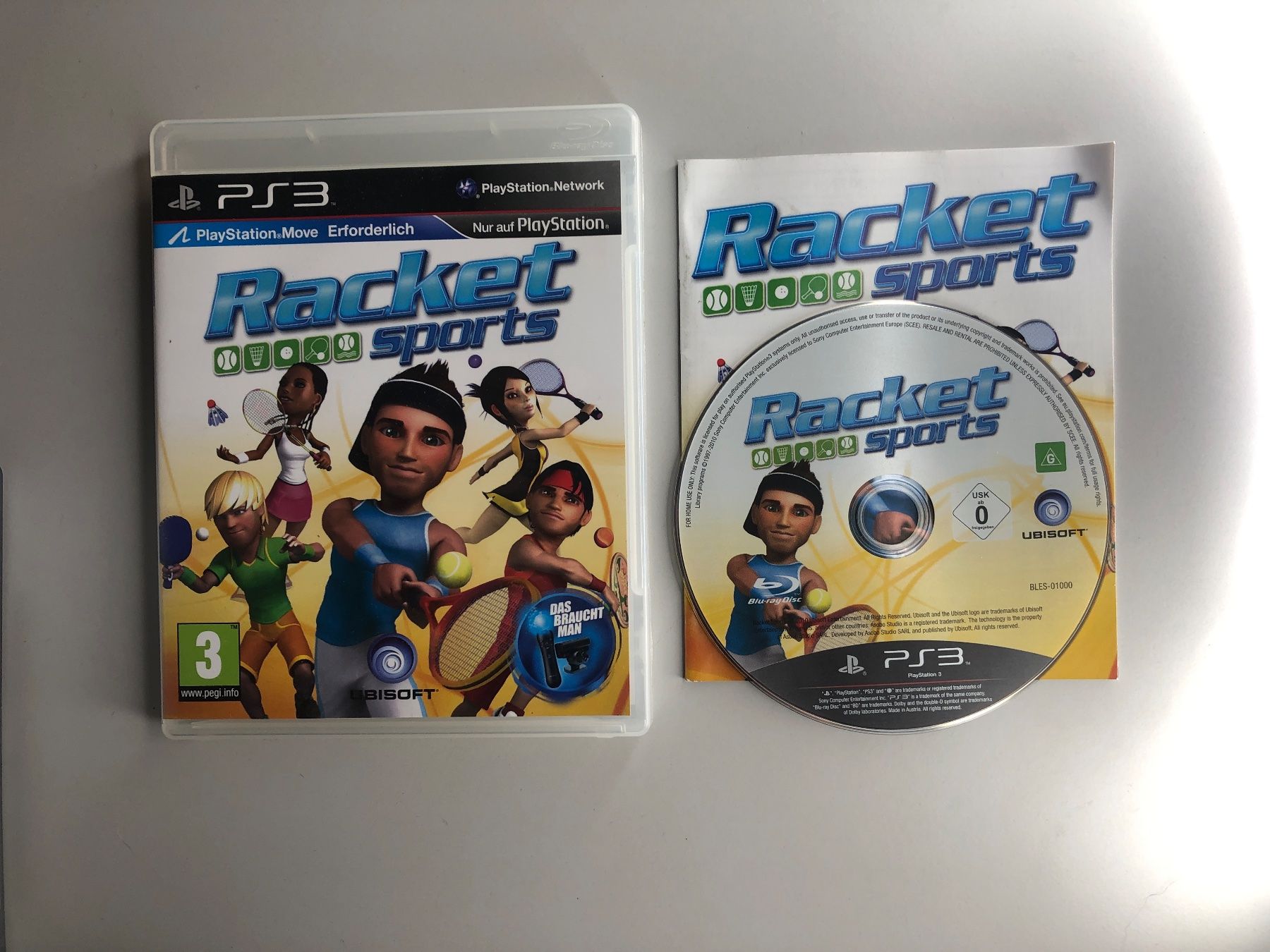 Sony Giochi: Racket Sports - PS3 – Usato da St.gallen venduto da taduz