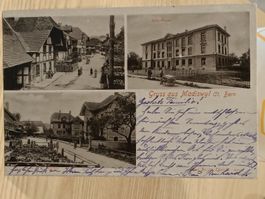 Photo Karte / Gruss aus Madiswyl BE Gelaufen 1907