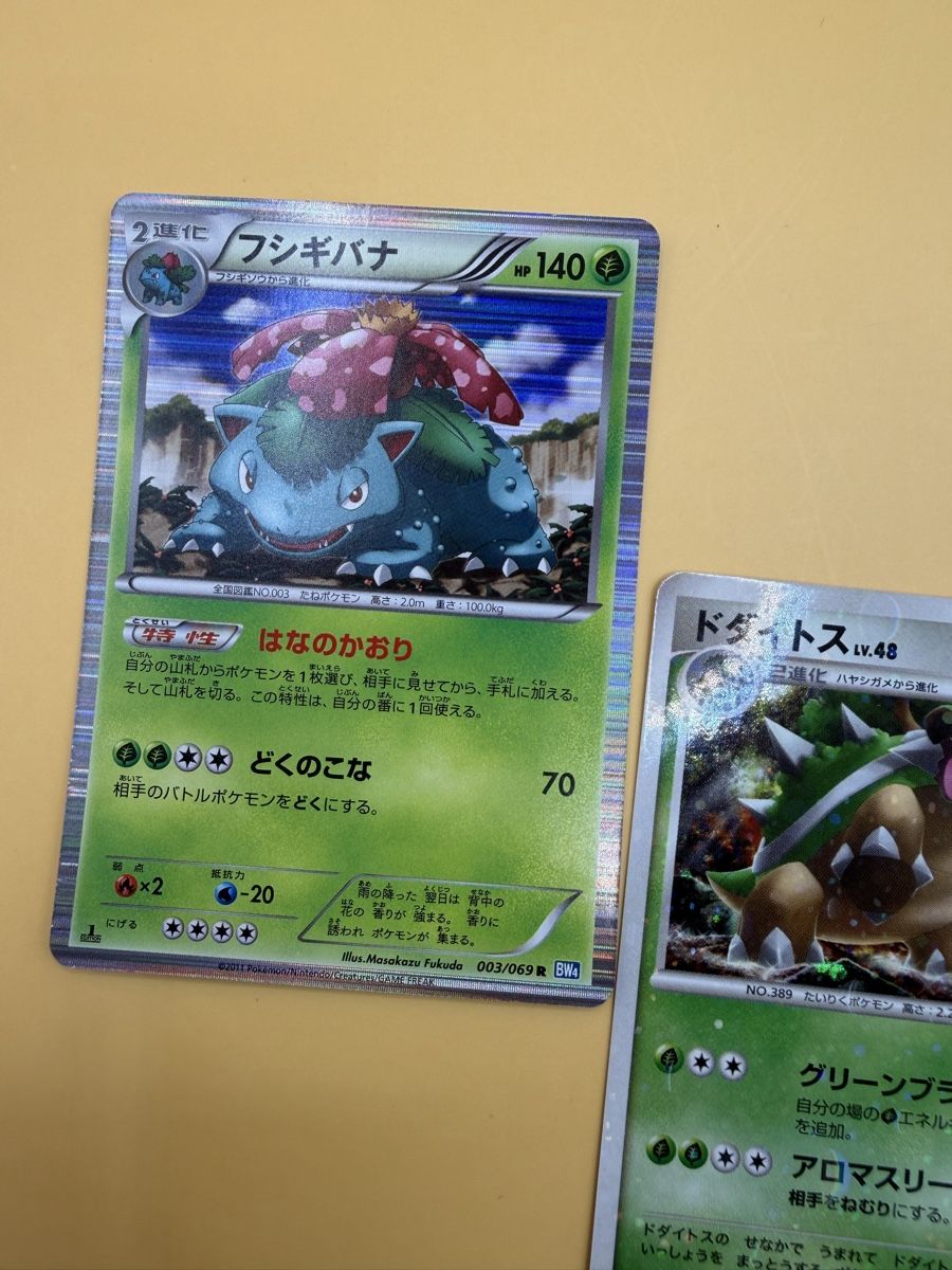 Pokémon Sammelbilder & Trading cards: Pokemon Karten JP Venusaur & Torterra – Neu (gemäss Beschreibung) aus Wetzikon ZH von KartenKid 1