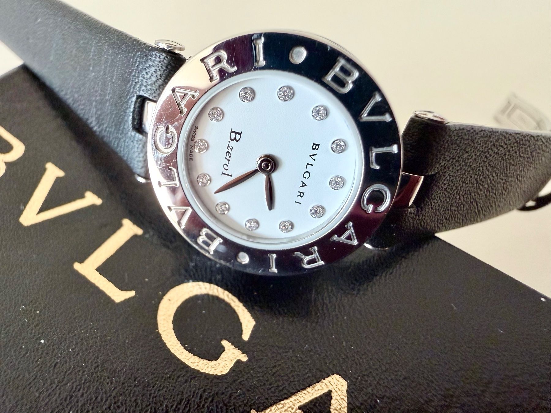 Bulgari Orologi: BULGARI B.Zero1 Ladies Quartz Watch, Full set 2005 – Nuovo e nell'imballaggio originale da Le Mont-sur-Lausanne venduto da LycaGallery 7