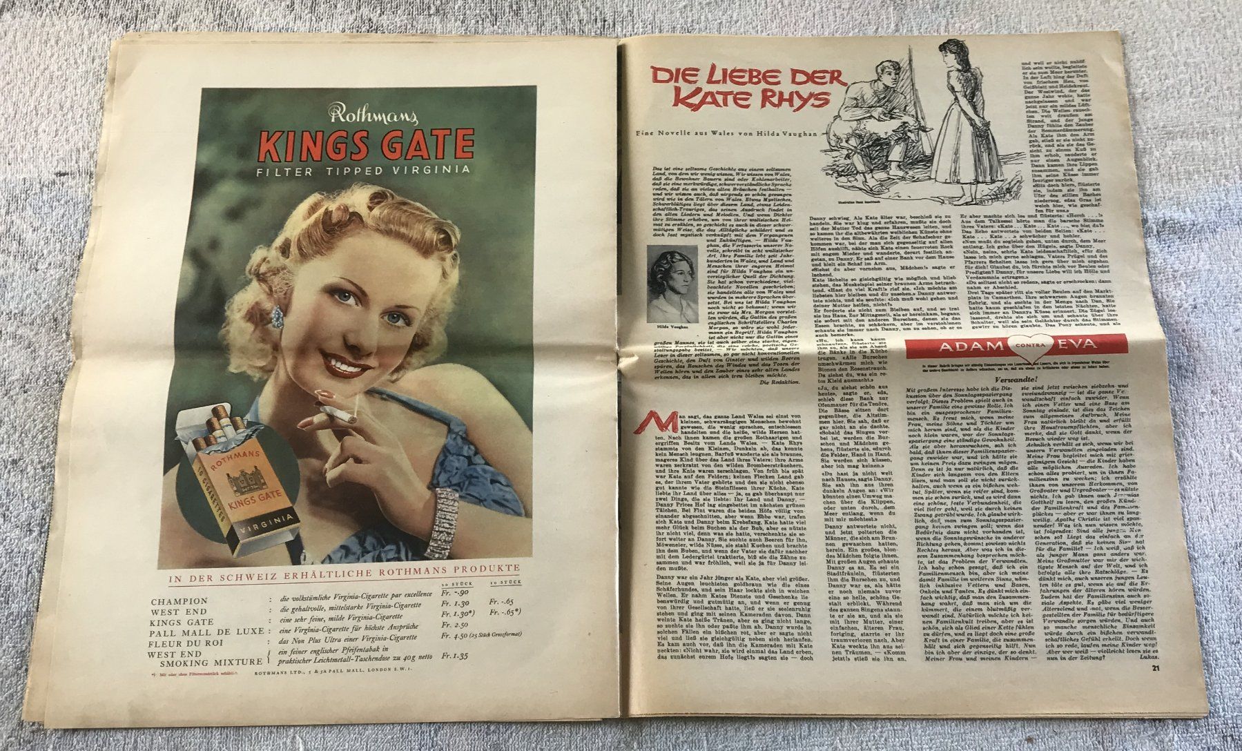 Riviste & Magazine: SCHWEIZER ILLUSTRIERTE ZEITUNG 19.MAI 1948 – Nuovo (secondo la descrizione) da Ostermundigen venduto da Wyatt-Earp 7