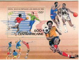 Block "Olympische Spiele". Zentralafrikanische Republik