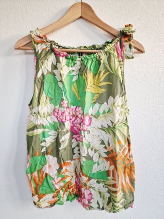Damen Top Chicorée Gr. M Tropical Grün