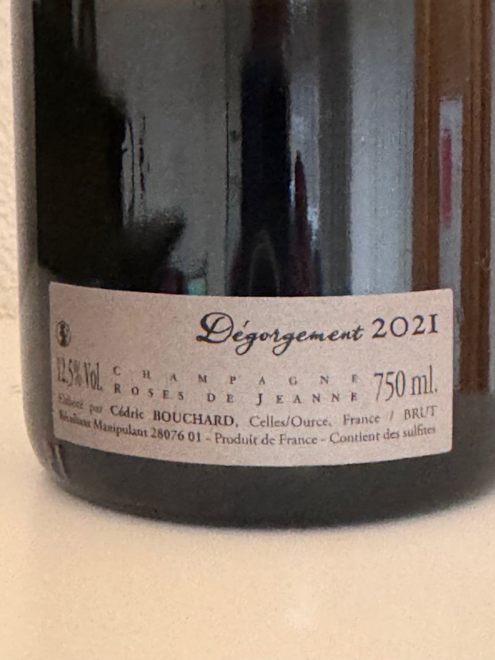 Wein: INTROUVABLE 2017 CEDRIC BOUCHARD ROSES DE JEANNE 'PR-PRESLE' – Neu und originalverpackt aus Crans VS von wine-trader 2