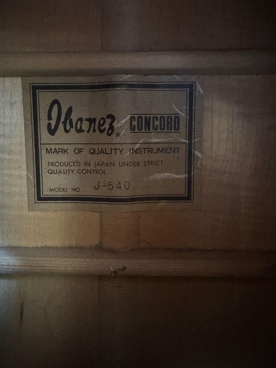 Ibanez Instruments de musique: Gitarre Ibanez J-540 Jumbo – D'occasion à Weiach par ben_c7gg 4
