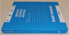 1988 Werkstatthandbuch DODGE RAM RIDER Vol. 1 Engine Chassis