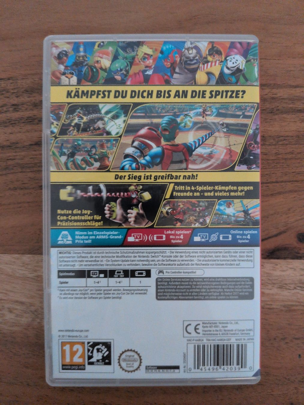 Nintendo Giochi: Nintendo Switch Spiel ARMS gebraucht – Usato da Kiesen venduto da Unchained_Raven 1