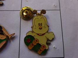 Pin Comics mit Rollbrett
