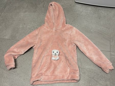 Pull polaire 134 avec peluche intégrée dans poche