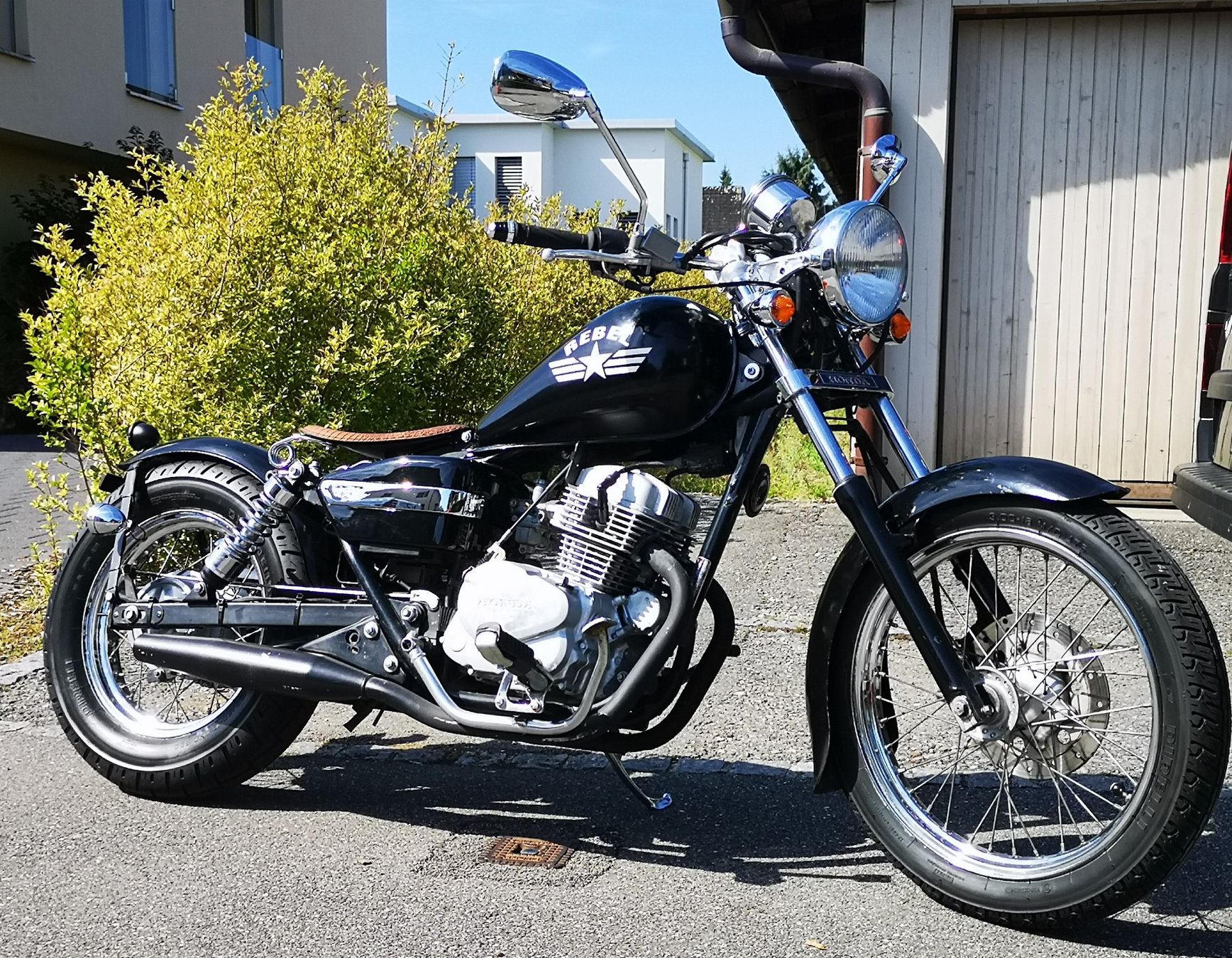 Honda Rebel 125 Bobber JG 1996 ab MFK ab 16 Jahre fahrbar (Gebraucht ...