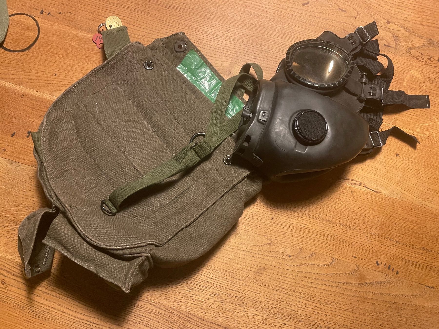 US Army Uniformi: Masque à gaz M17A2 us army – Usato da Oberbütschel venduto da Woodie2005 1