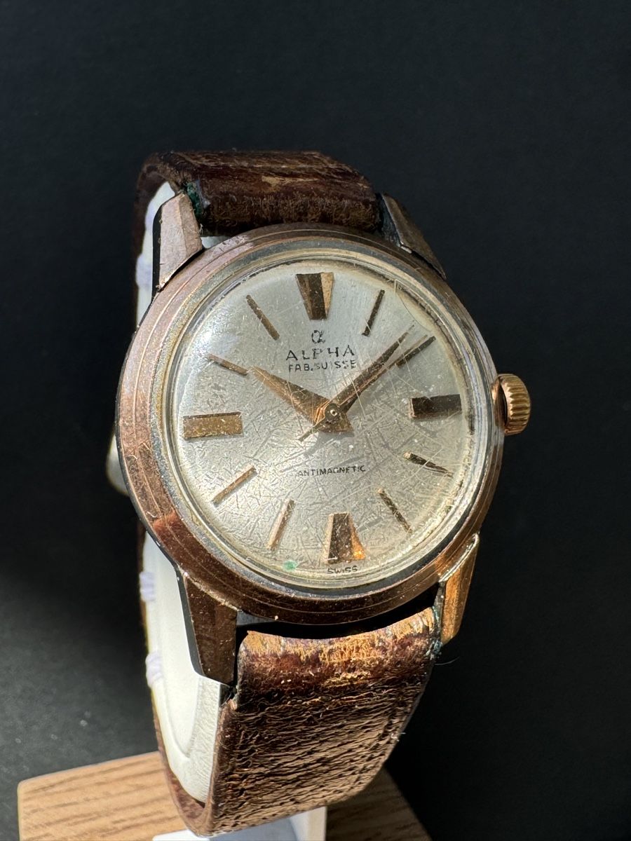 Uhren: Alpha Swiss Made Watch von 1980 – Defekt aus Zollikofen von