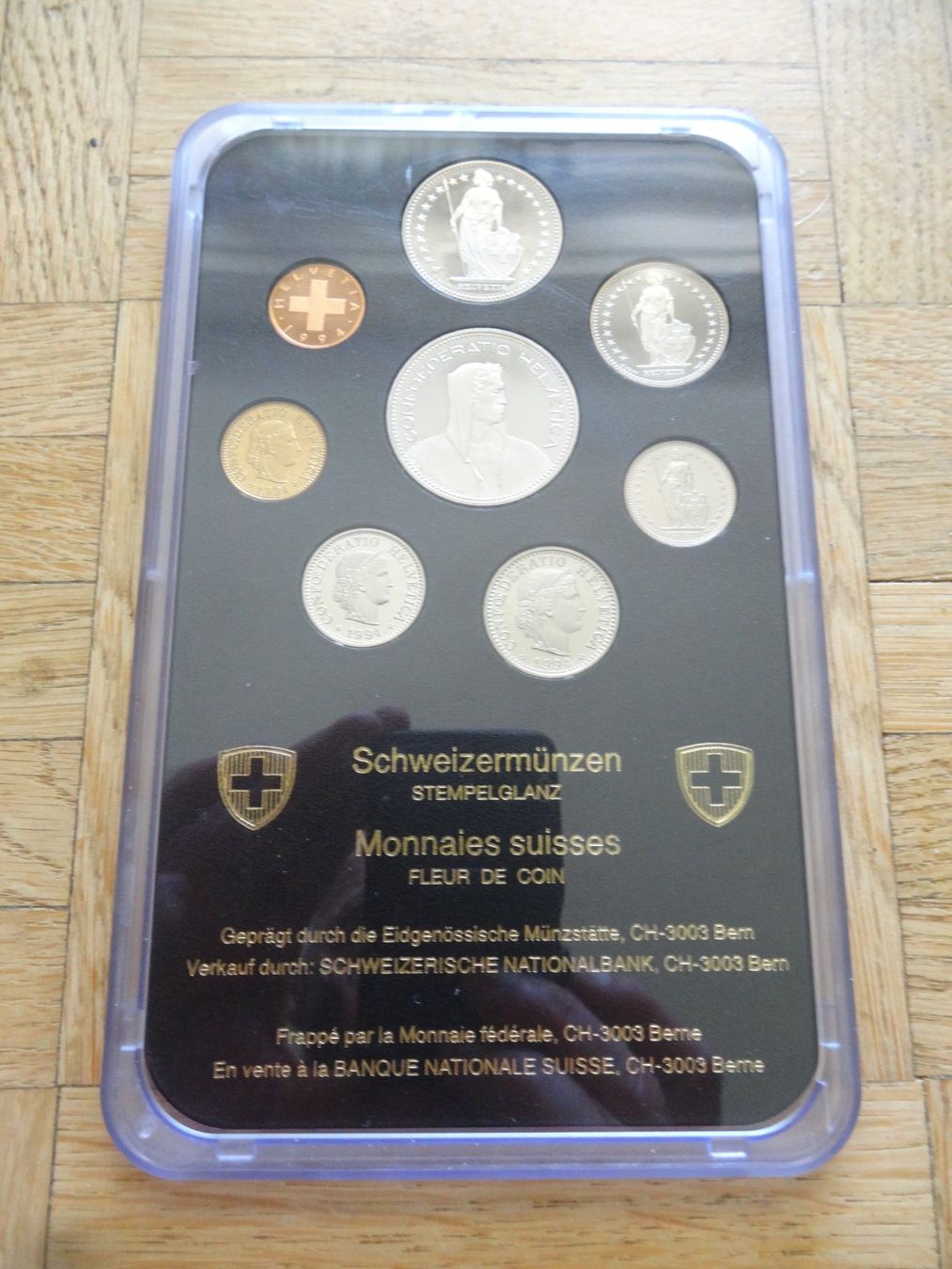 Alle Münzen: Münzsatz 1994 – Gebraucht aus Romanel-sur-Lausanne von Swift13 1