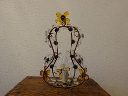 Antike Wandlampe