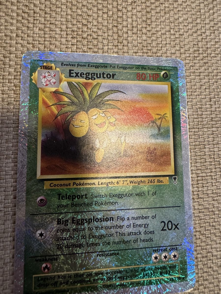 Pokémon Carte collezionabili: Exeggutor- Legendary Collection Reverse Holo – Usato da Cadro venduto da kiks27 4