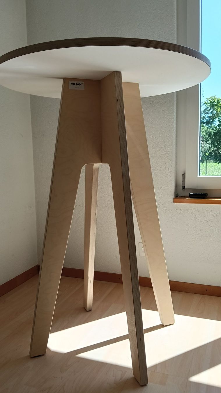 Tavoli: Designertisch, Bartisch, Stehtisch, Vifian – Usato da Steffisburg venduto da tut_s28q 4