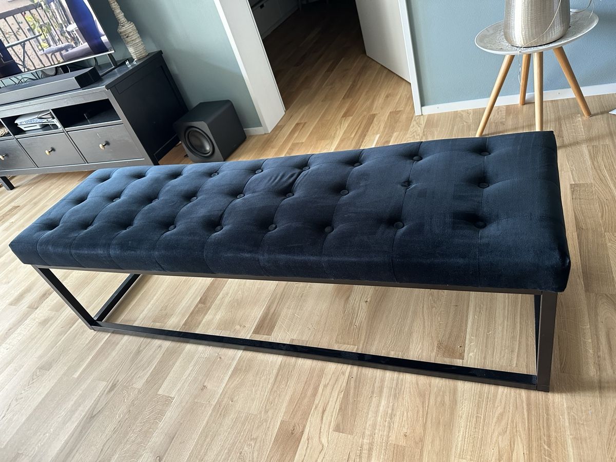 Panchine: Sitzbank Samt schwarz – Usato da Bern venduto da mom_d6hv 2