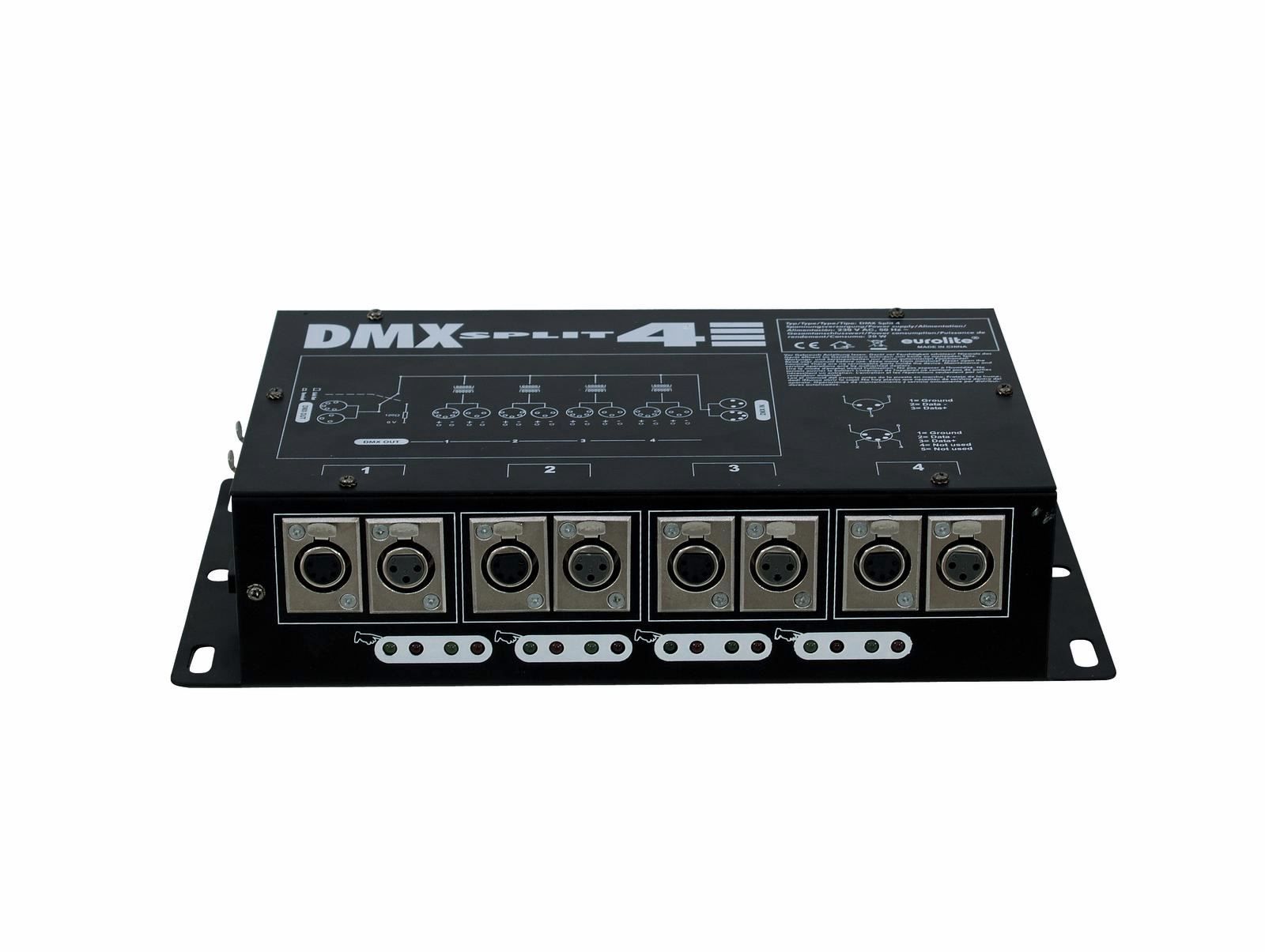 Console di mixaggio: EUROLITE DMX Split 4 Splitter – Nuovo e nell'imballaggio originale da Däniken SO venduto da Profog1 2