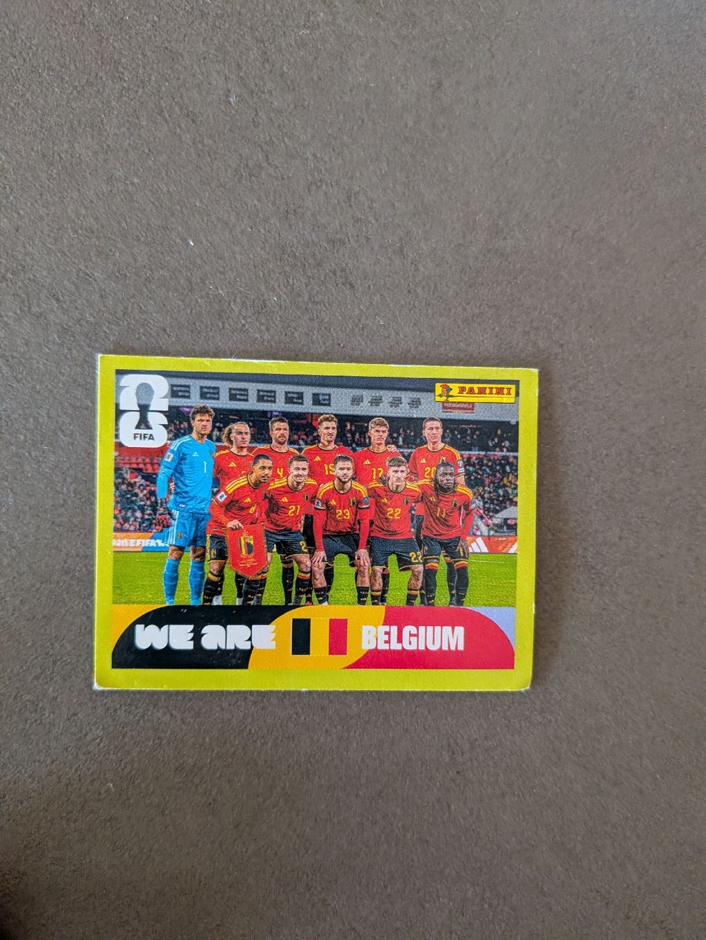 Panini Sammelbilder & Trading cards: Panini Bild BEL 13 – Neu (gemäss Beschreibung) aus Eschenbach SG von SanFranciscoCalifornia