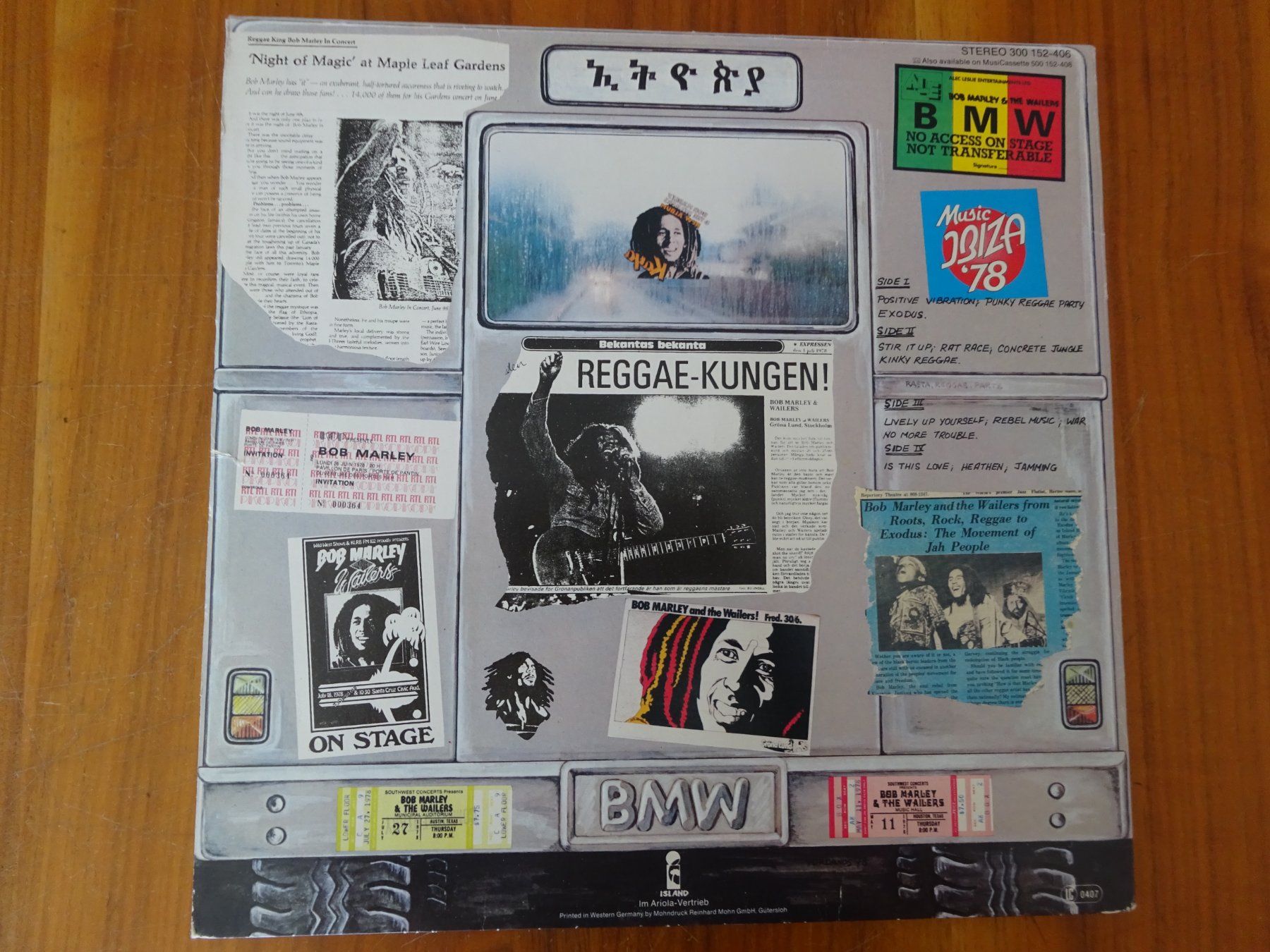 Vinyles: BOB MARLEY ** BABYLON BY BUS ** POSTER – D'occasion à Luzern par xrayspex99 5