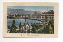 GENÈVE - Monument Brunswick