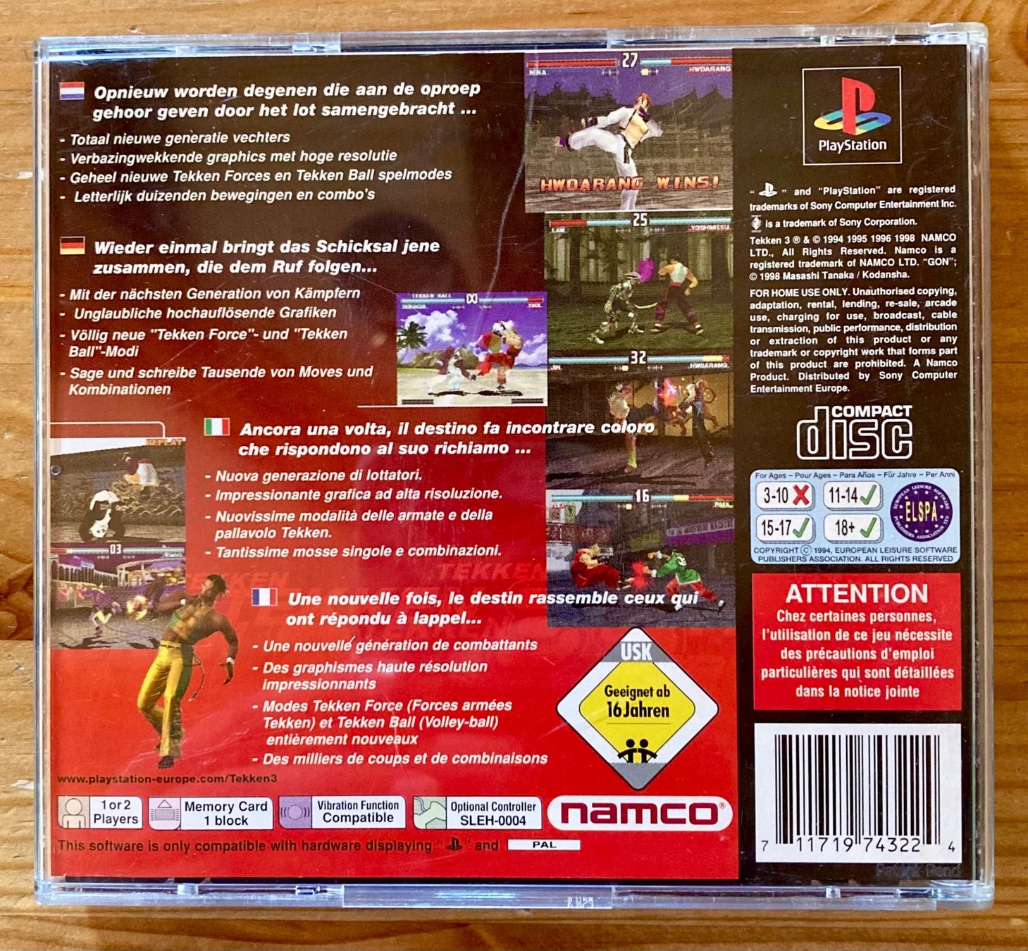 Sony Spiele: Tekken 3 - PS1 – Gebraucht aus Zürich von Djmotionch 7