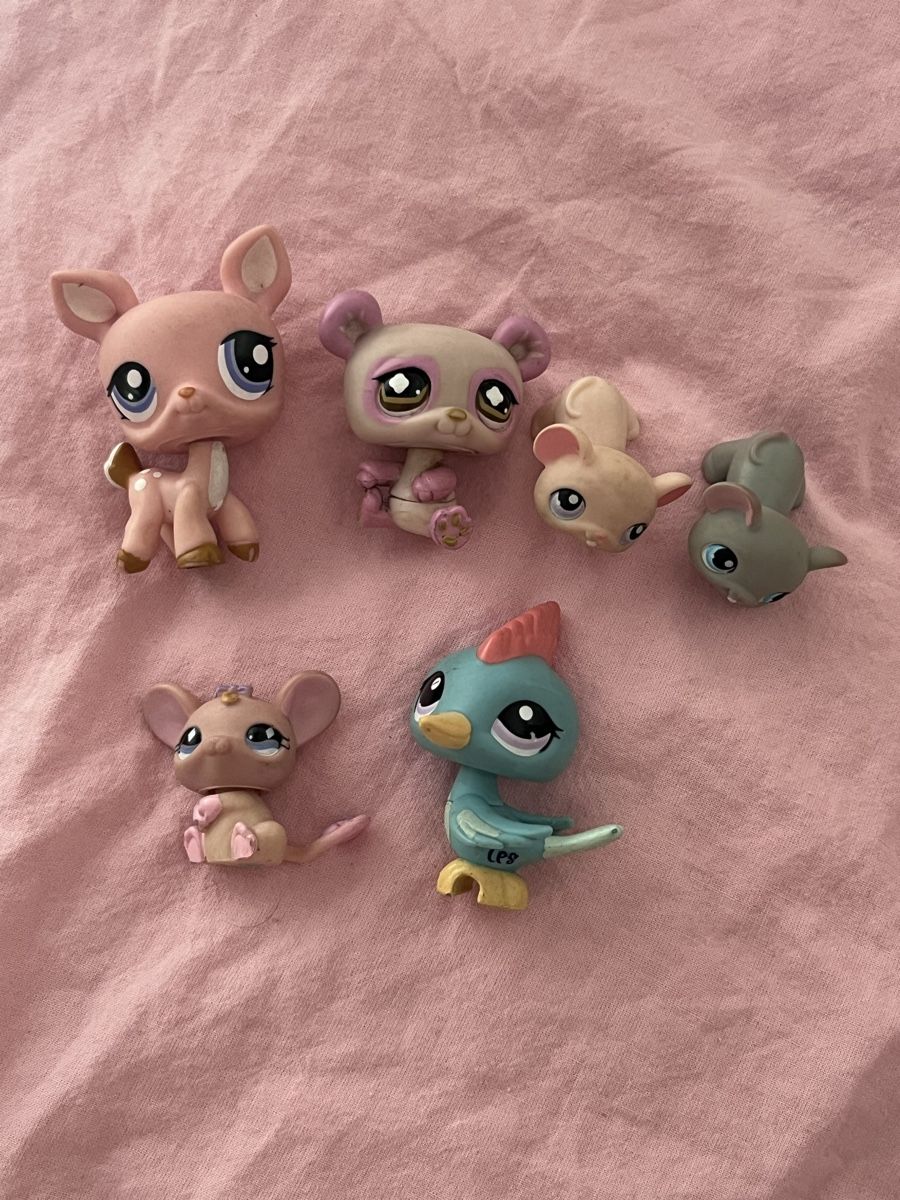 Littlest Pet Shop Statuette: x6 Littlest Pet Shop figures – Usato da Le Grand-Saconnex venduto da Koko.hime_