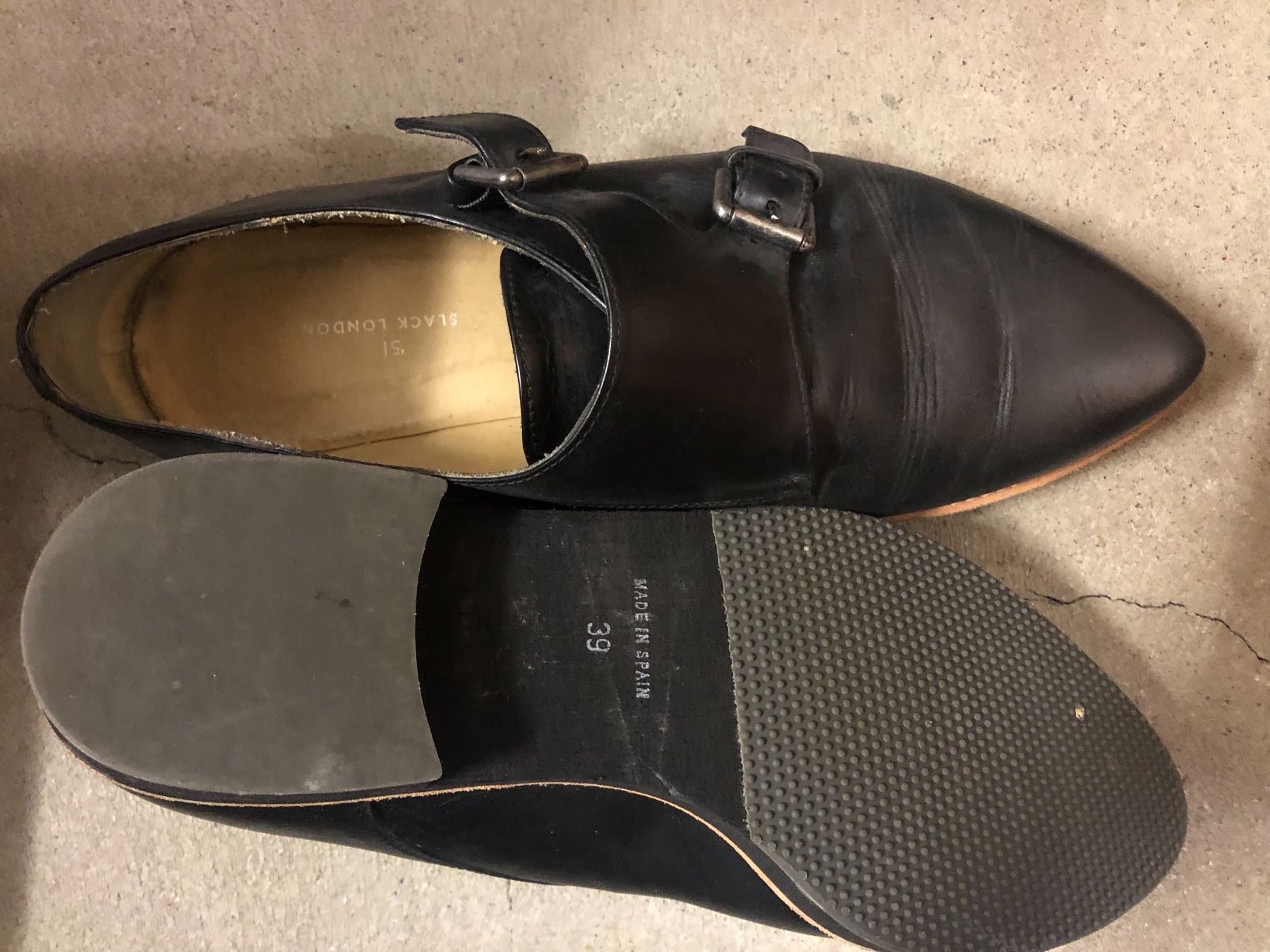 Scarpe da donna: Loafer mit Doppelschnalle spitze Form – Usato da Zell ZH venduto da Spring1509 2