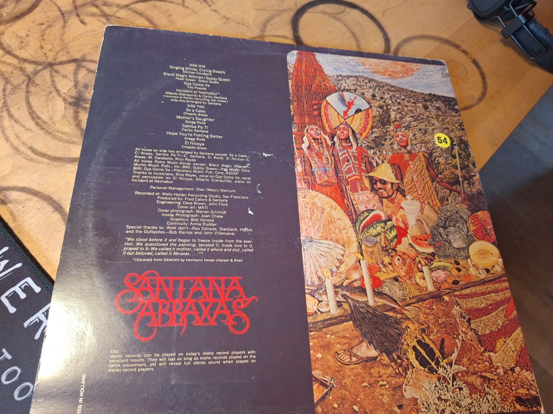 Schallplatten: Satana Abraxas Lp NL Pressung 1970 Original – Gebraucht aus Gais von til_7qpv 2