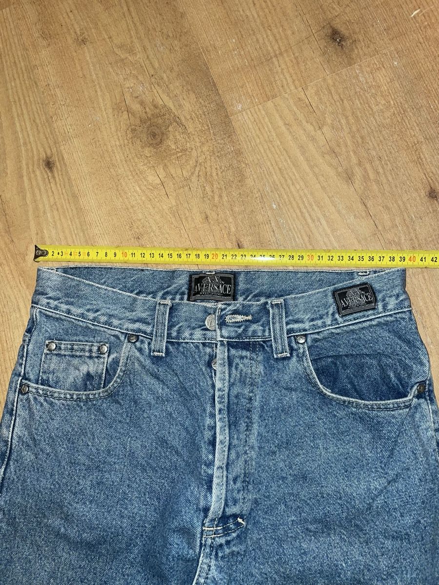 Versace Jeans: Vintage Versace Jeans hellblau Gr. 33 TOP! – Usato da Basel venduto da Oloir 1