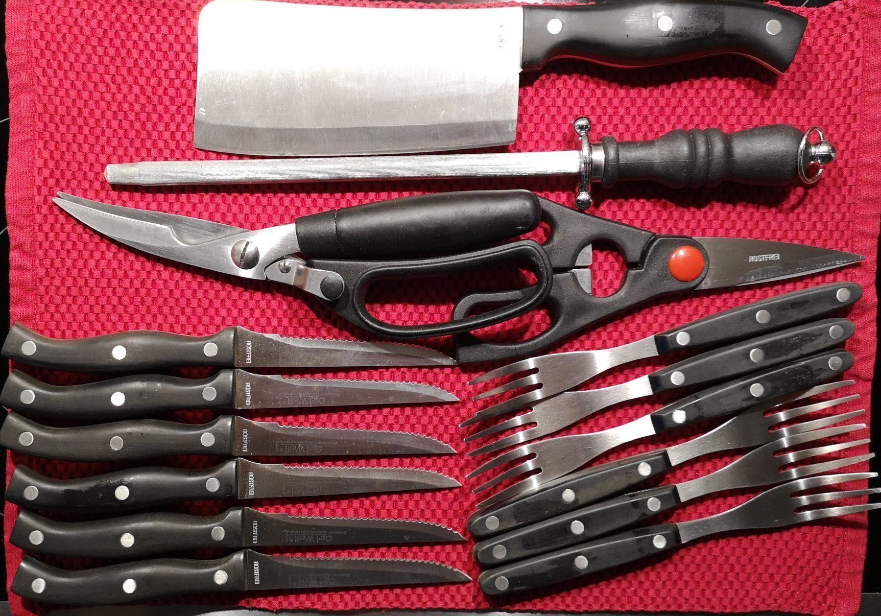 Coltelli: Messer - Set - Koffer von Carl Weill – Usato da Zürich venduto da Tanteemma369 8