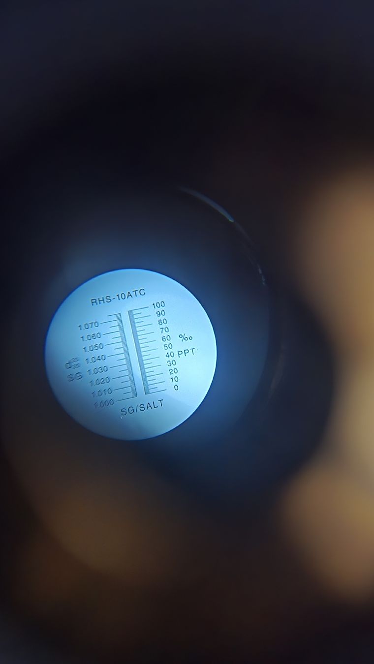 Misurare: Refraktometer Meerwasser gebraucht – Usato da Niederglatt ZH venduto da phi_9x5z