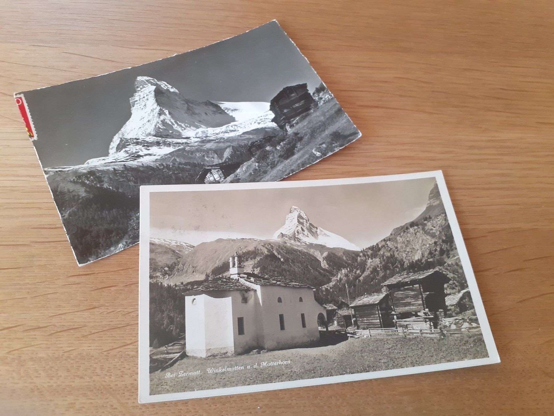 Ansichtskarten: ZERMATT - WINKELMATTEN - 1927 - 1969 – Gebraucht aus Winterthur von Ornyx7