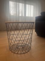 Beistelltisch mit Holzdeckel
