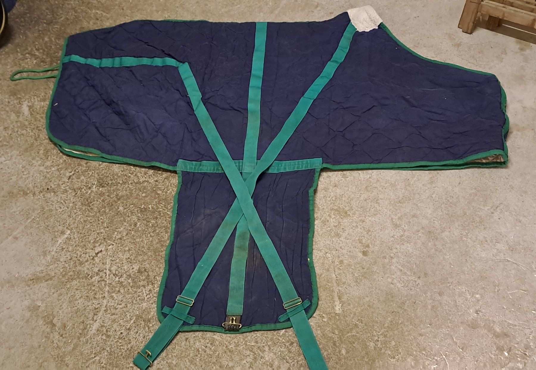 Coperte & Accessori: Pferde-Winterdecke blau Indoor – Usato da Zihlschlacht venduto da MaBi2019
