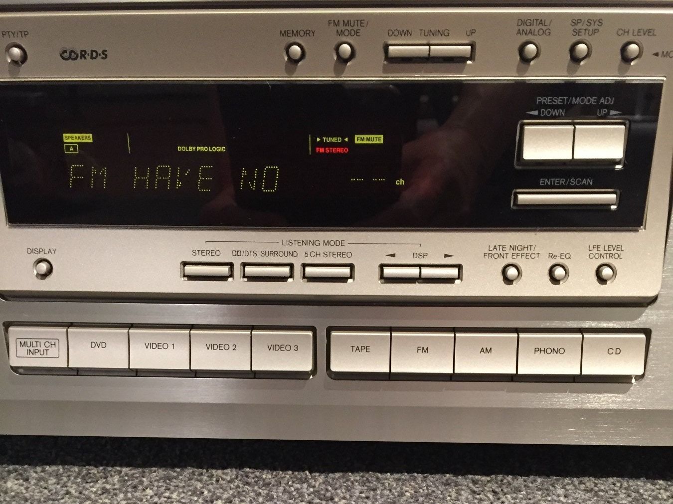 Onkyo Ricevitori: Onkyo TX-DS575  AV  Receiver – Usato da Würenlingen venduto da Schneiderhifi 3