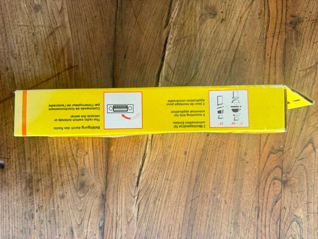Funktechnik: ANTENNA AUTO NUOVA PERFETTA MAI APERTA – Neu und originalverpackt aus Davesco-Soragno von kappas 4