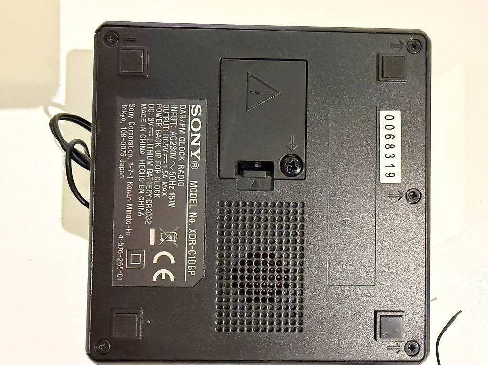 Radio: SONY XDR - C1DBP DAB+ – Usato da Unterbäch VS venduto da vaq_528s 2