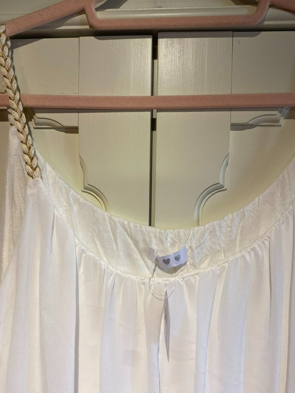 Kleider: TRÄGERKLEID-HELLROSA-WEISS – Neu und originalverpackt aus Meienried von ManuelaBoutique 4