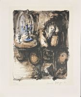 Irma HEDIGER (1935) -  LITHOGRAPHIE signiert  nummeriert