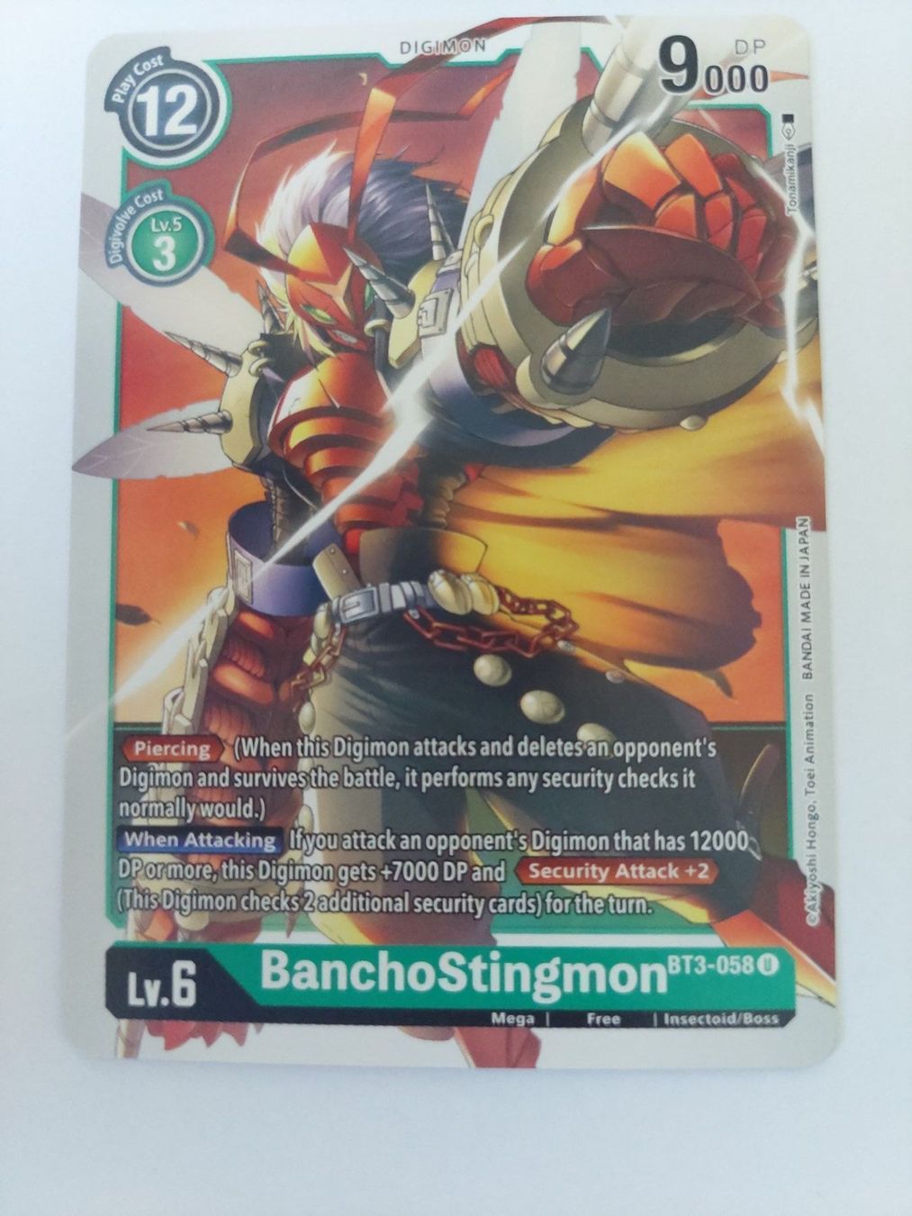 Cartoline: Digimon TCG BanchoStingmon – Nuovo (secondo la descrizione) da Köniz venduto da Toyscollect
