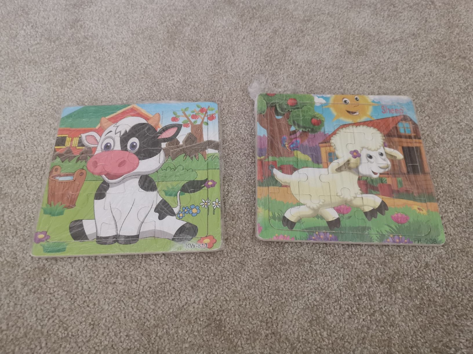 Puzzle: Fkngerpuppen und Kleinkinderpuzzle – Usato da Baden venduto da Kolgaart 1