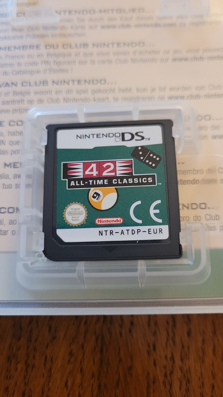 Nintendo Giochi: Jeu Nintendo DS 42 All-Time Classics – Usato da Morges venduto da ric_sh6k 3