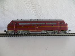 Fleischmann H0: Diesellok NOHAB My 1105 DSB, 1385 D, o. OVP