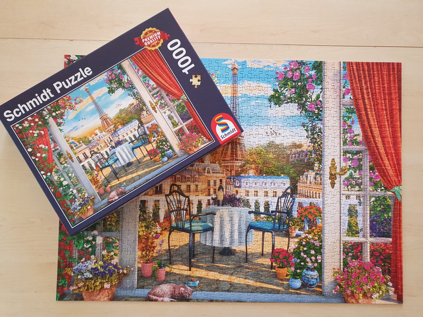 Ravensburger Puzzle: Verspieltes Schmidt Puzzle 1000 Teile – Usato da St. Margarethen TG venduto da Schachmatt 2