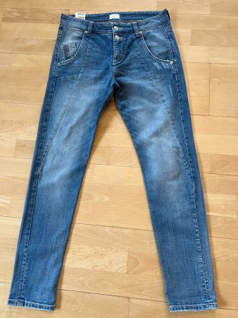 MAC DamenJeans Hose in Gr. 36/28, Blau