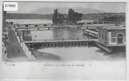 Geneve - La Cascade du Rhone