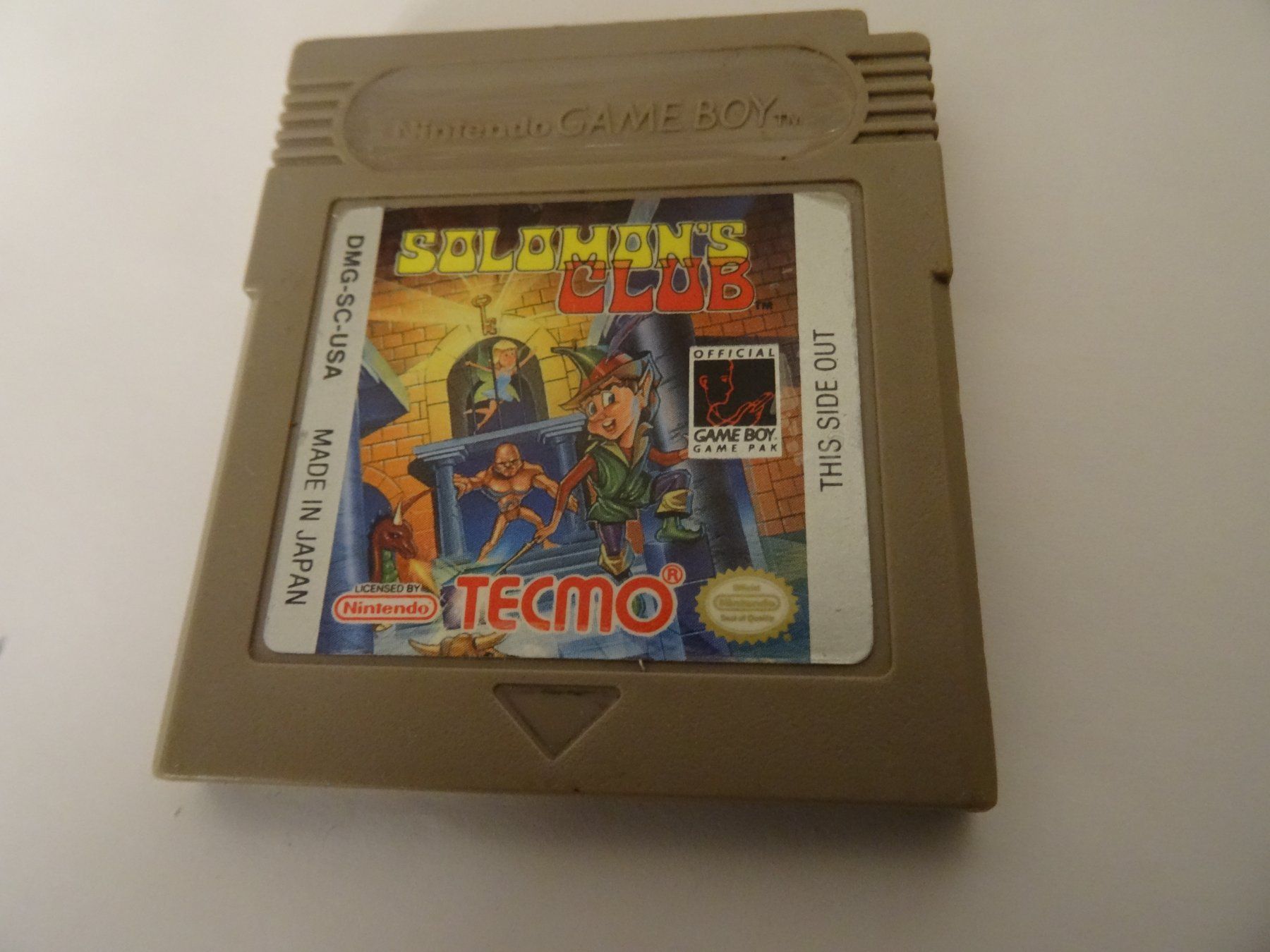 Nintendo Giochi: Solomon's Club GAMEBOY – Usato da Olten venduto da Disc-Ausverkauf